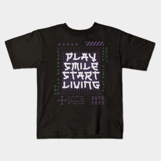 Streetwear quote art design Kids T-Shirt